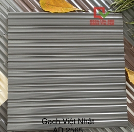 Gạch Việt Nhật Trang Trí 25x50 Màu Ghi